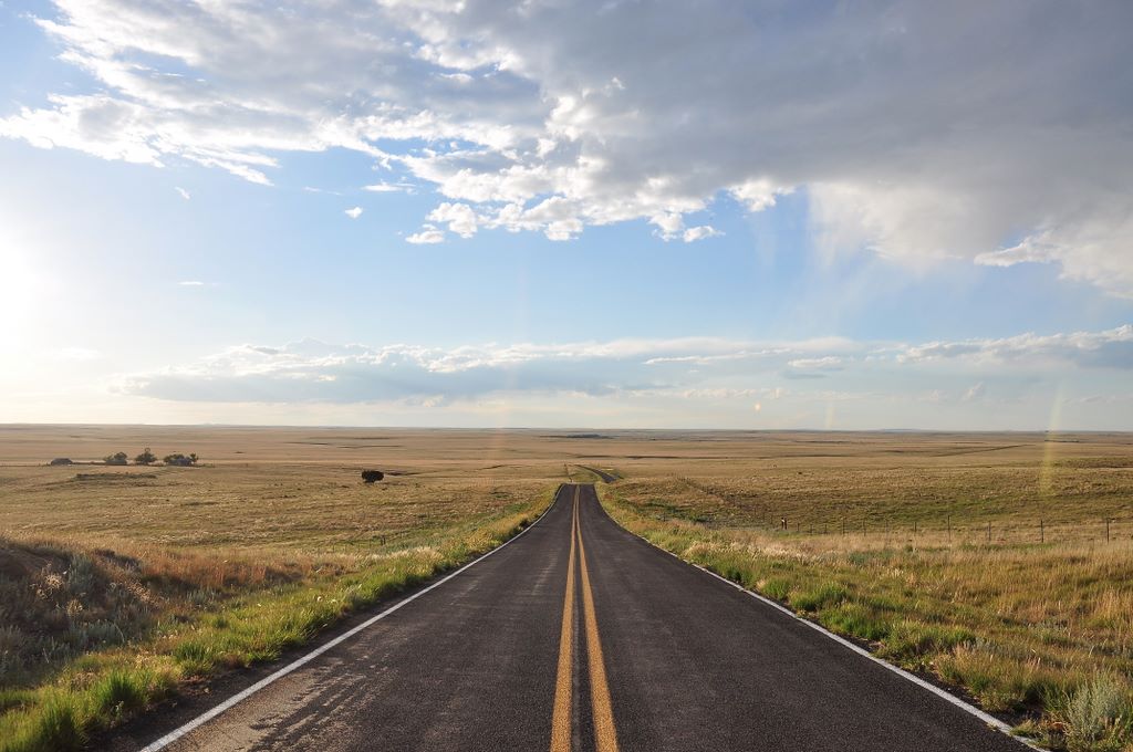 Max... On the Road Camping in Rural Clayton, New Mexico